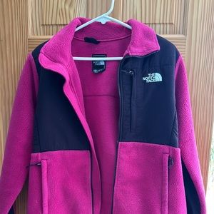 The North Face Kids Pink Fleece Jacket